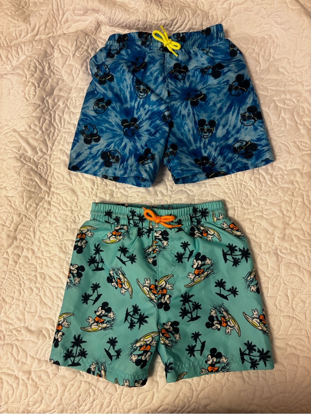 Disney x Jumping Beans Mickey Swim Shorts Bundle, 3T never worn